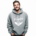 PEOPLE'S BUS - Hoodie (gray & white)