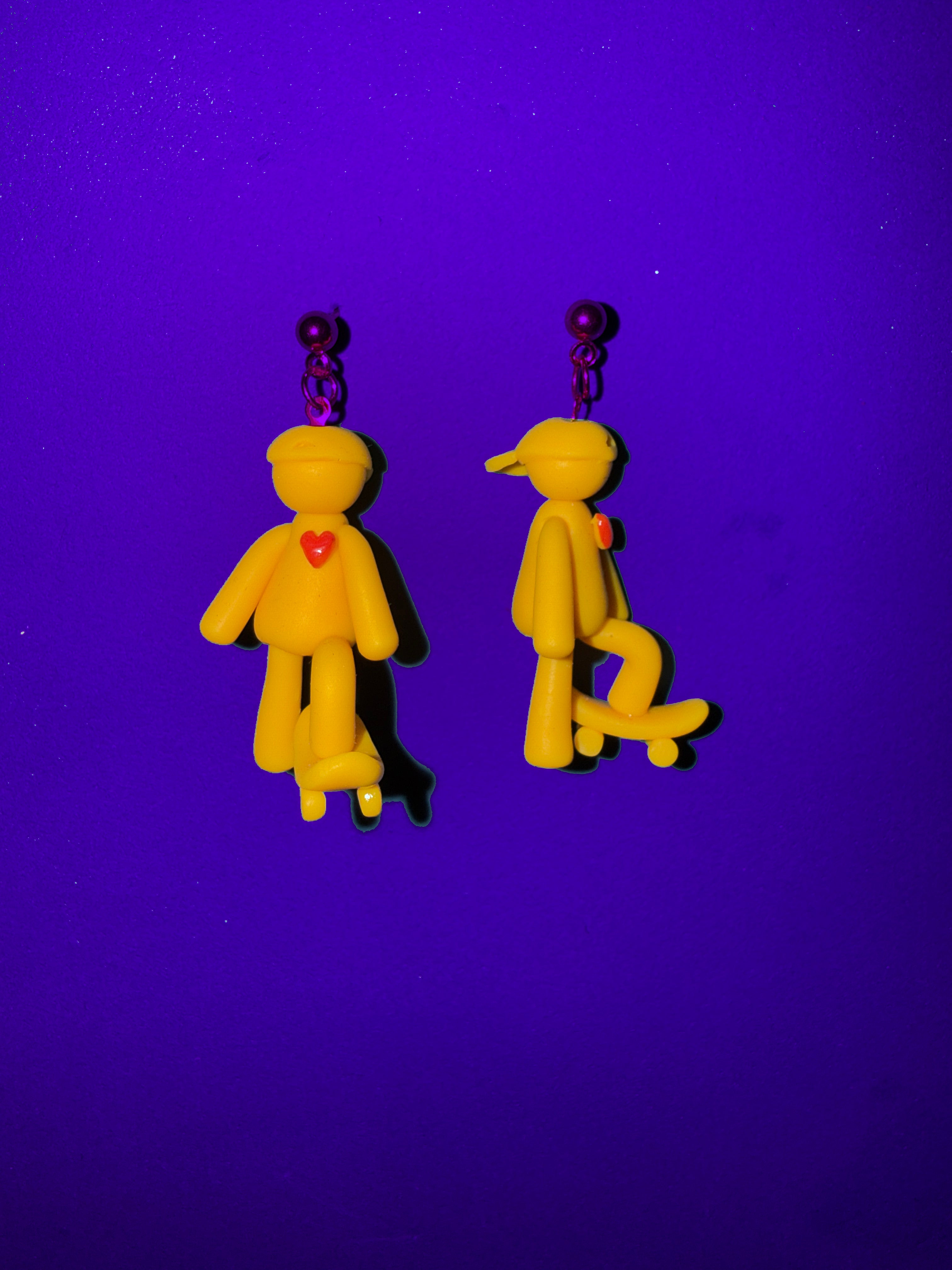 SKATER SUNNY - Handmade Earrings