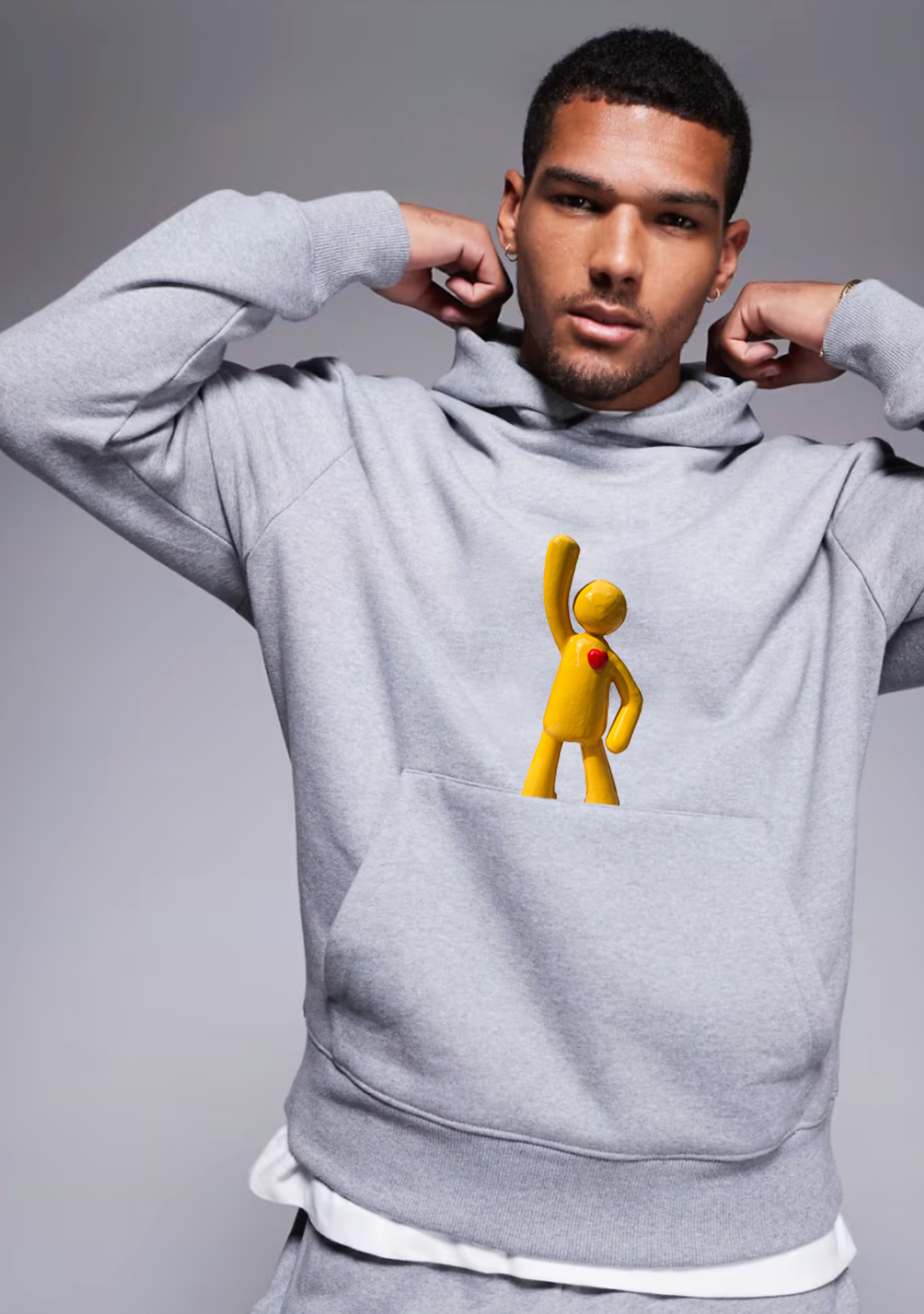SUNNY - Gray Hoodie